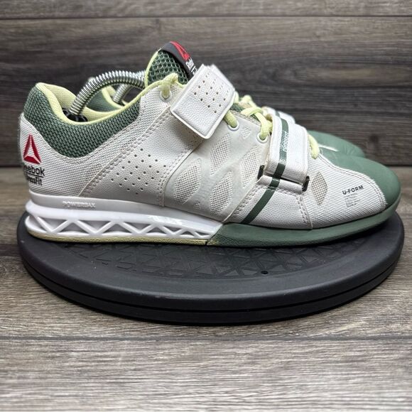 Reebok Shoes - Womens Reebok Crossfit CF74 Shoes Green White Yellow US Size 8.5